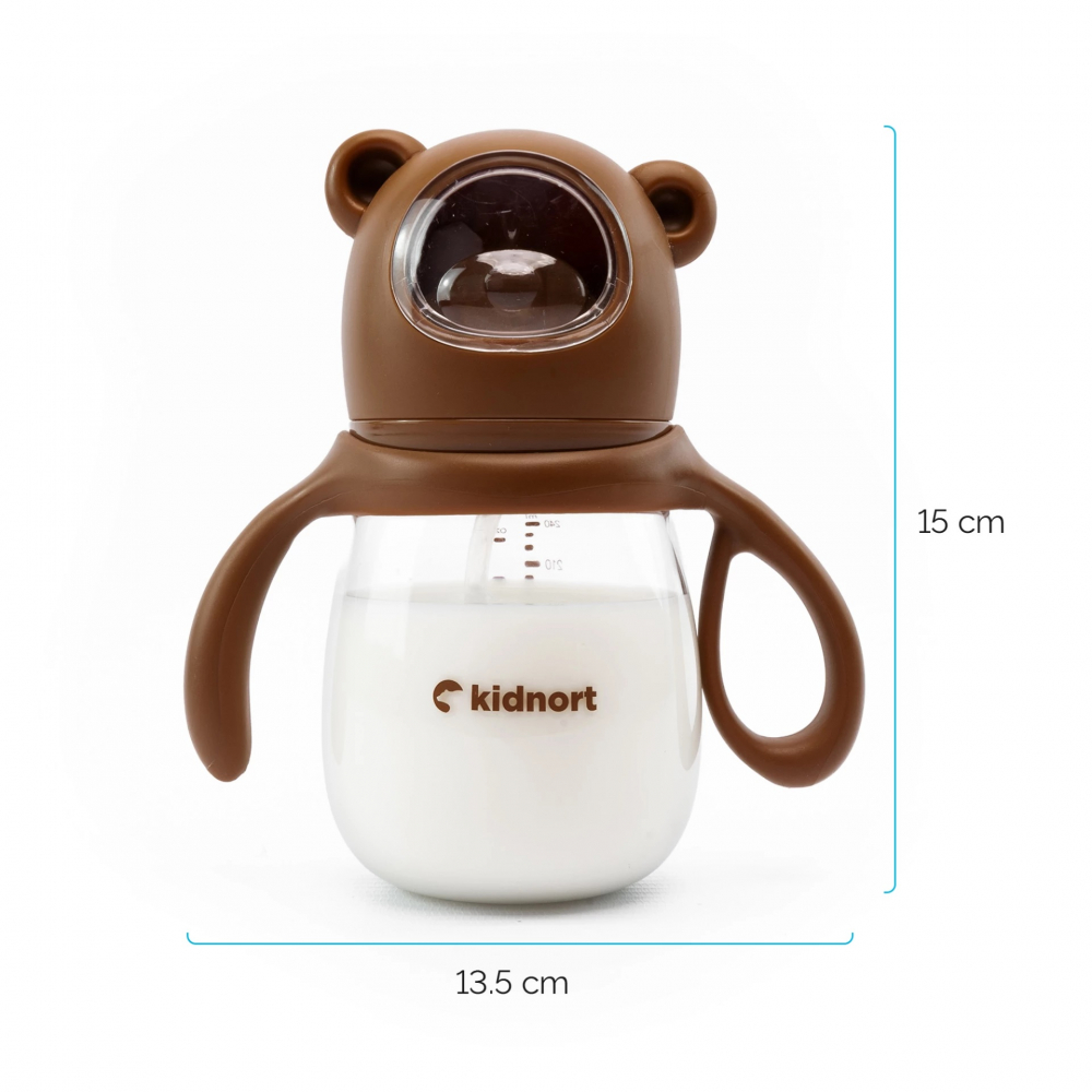 Kidnort Jordbaer Biberon Anti-Colici 240ml