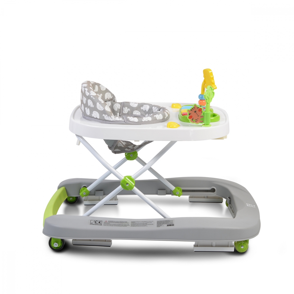 Premergator 2 in 1 Moni Zoo Grey | Primii Pasi Siguri - imagine 6