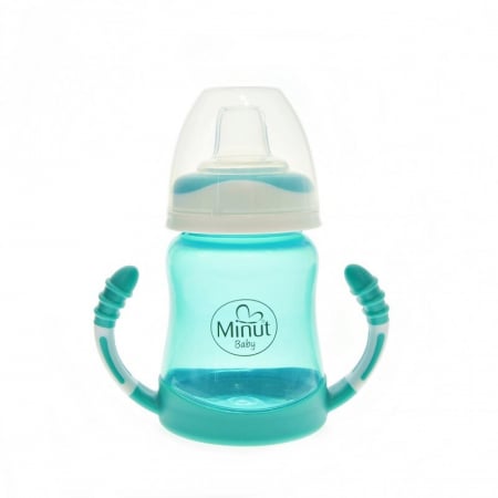Minut Baby Cana Anticurgere 210ml Verde - imagine 2