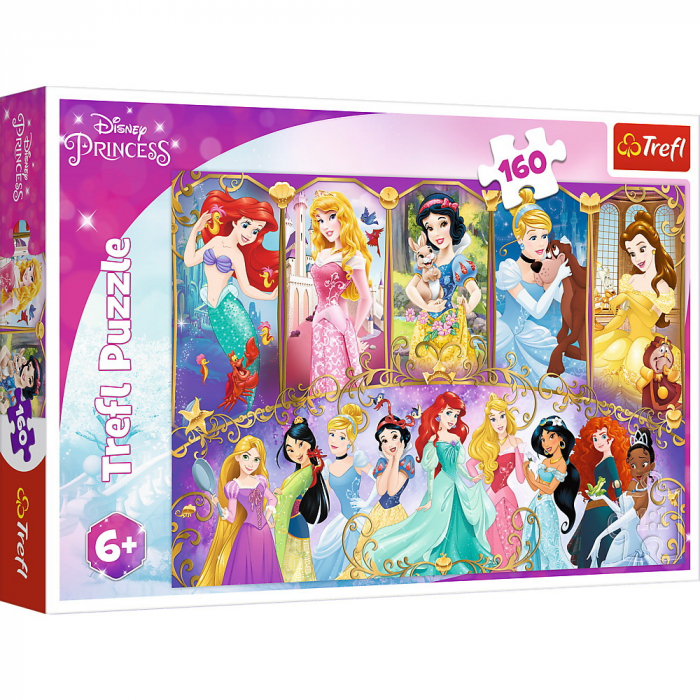 Puzzle 160 Portretele Printeselor Trefl