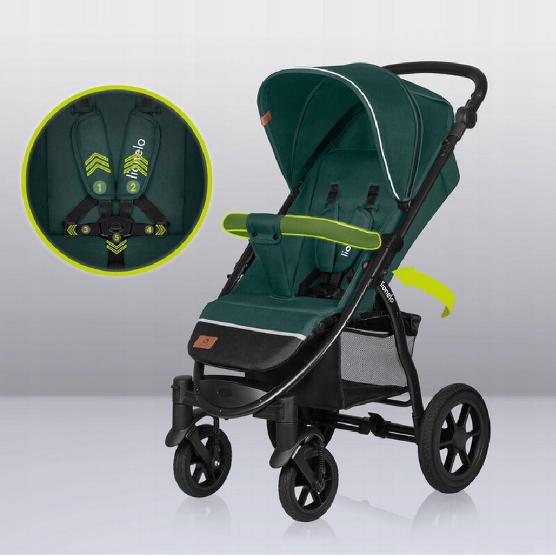 Lionelo Annet Tour Verde - Carucior Sport Premium - imagine 5