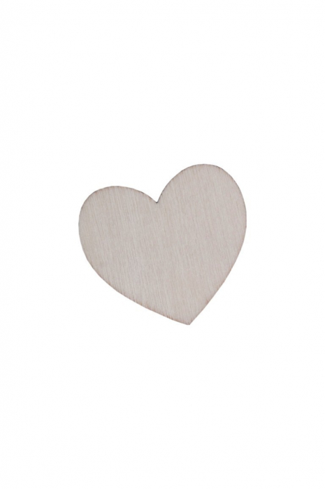 Set 20 Inimi Lemn Colorart | Crafts & Decor