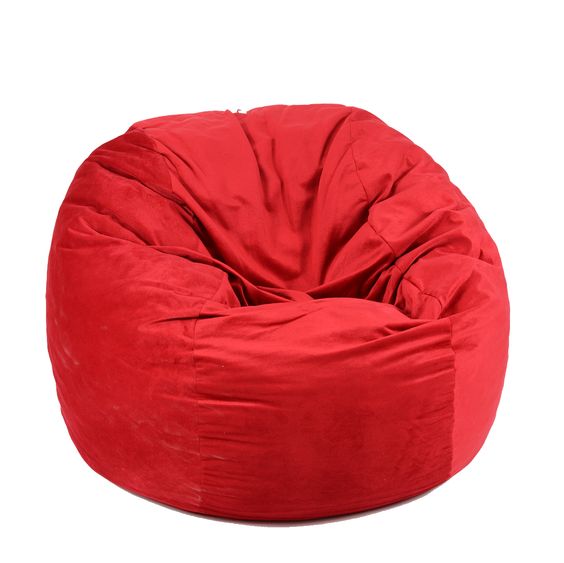 Fotoliu Pufrelax King Size Red Diamond Memory Mix - imagine 7