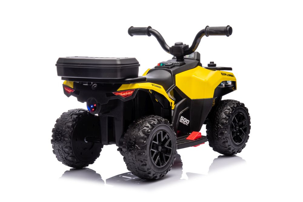 ATV Electric Leantoys Copii Galben 35W - imagine 9