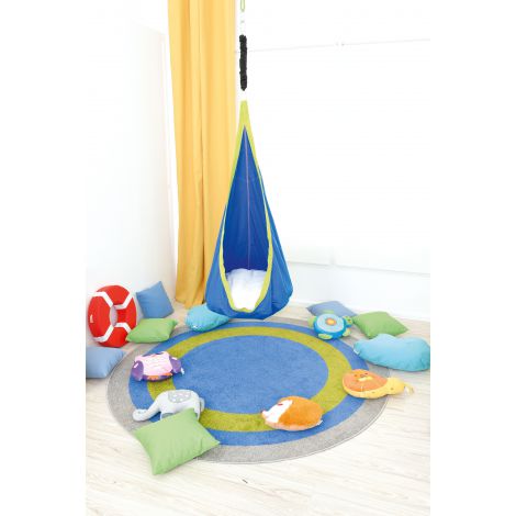 Covor Rotund Moje Bambino Multicolor, Rezistent - imagine 3