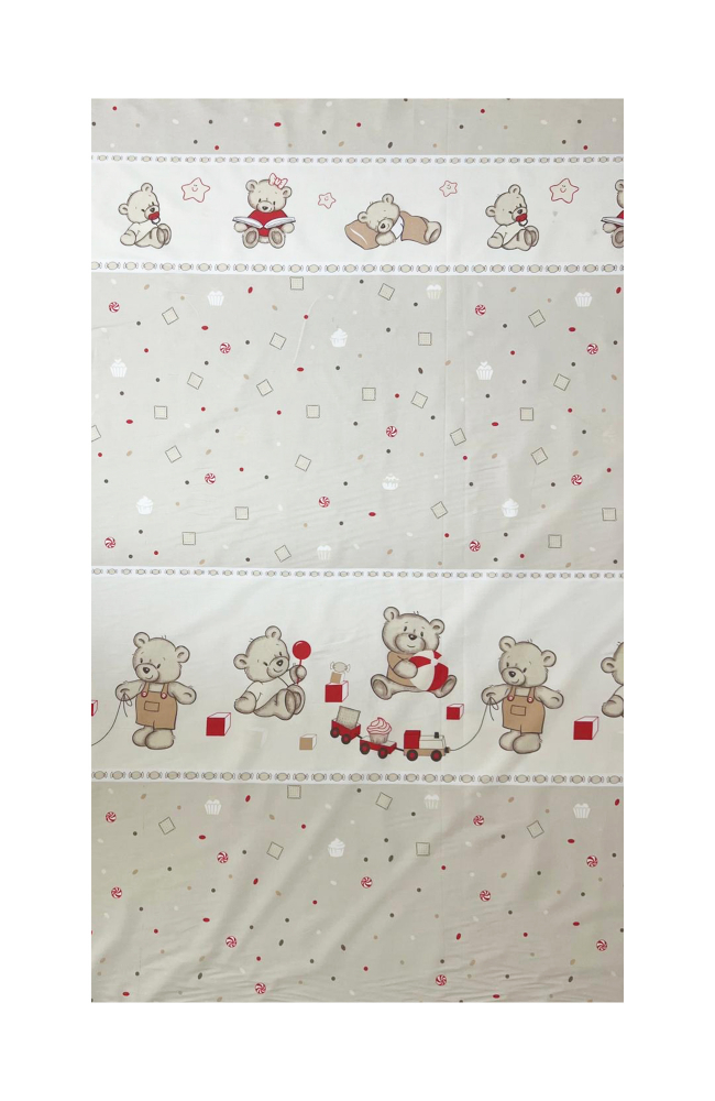 Lenjerie Patut Bebe Royal 3 Piese BearsToys Bej