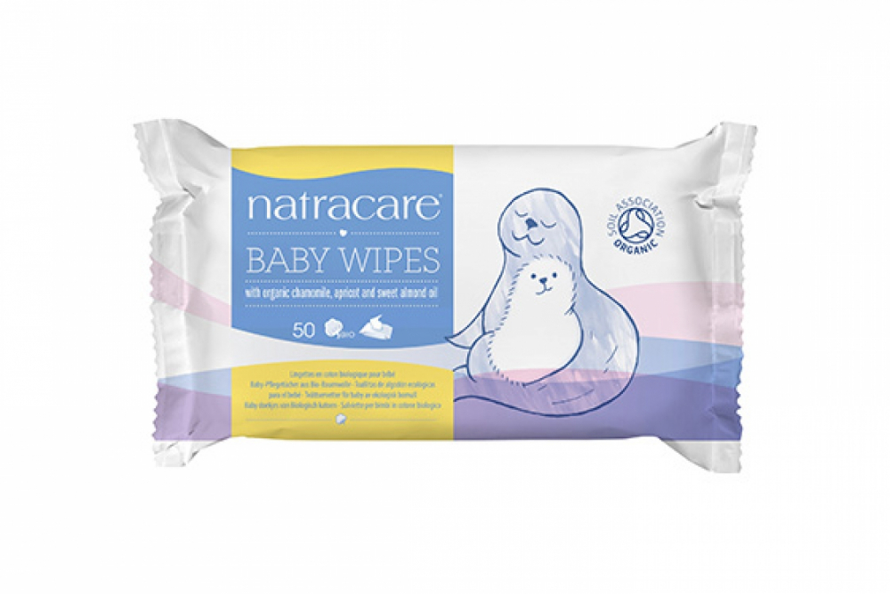 Servetele bebeluși organic Natracare 50 buc - imagine 2
