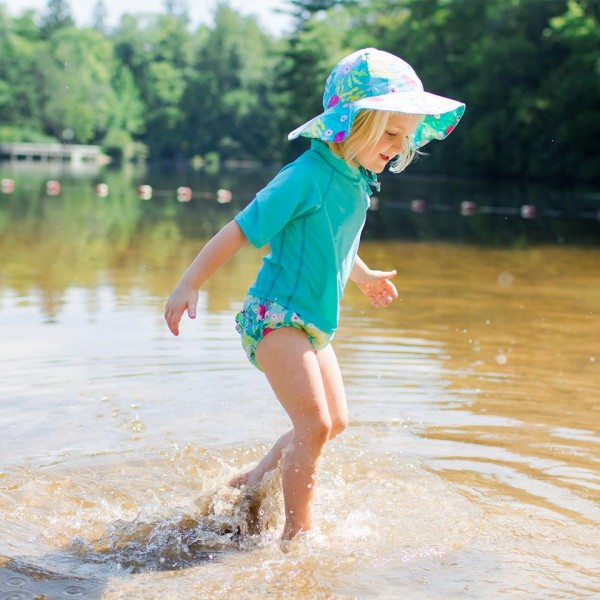 Slip fiete baie refolosibil Green Sprouts SPF 50+ - imagine 2