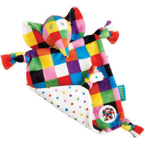 Jucărie Plus Elmer Rainbow Designs, Moale și Cadorisitoare