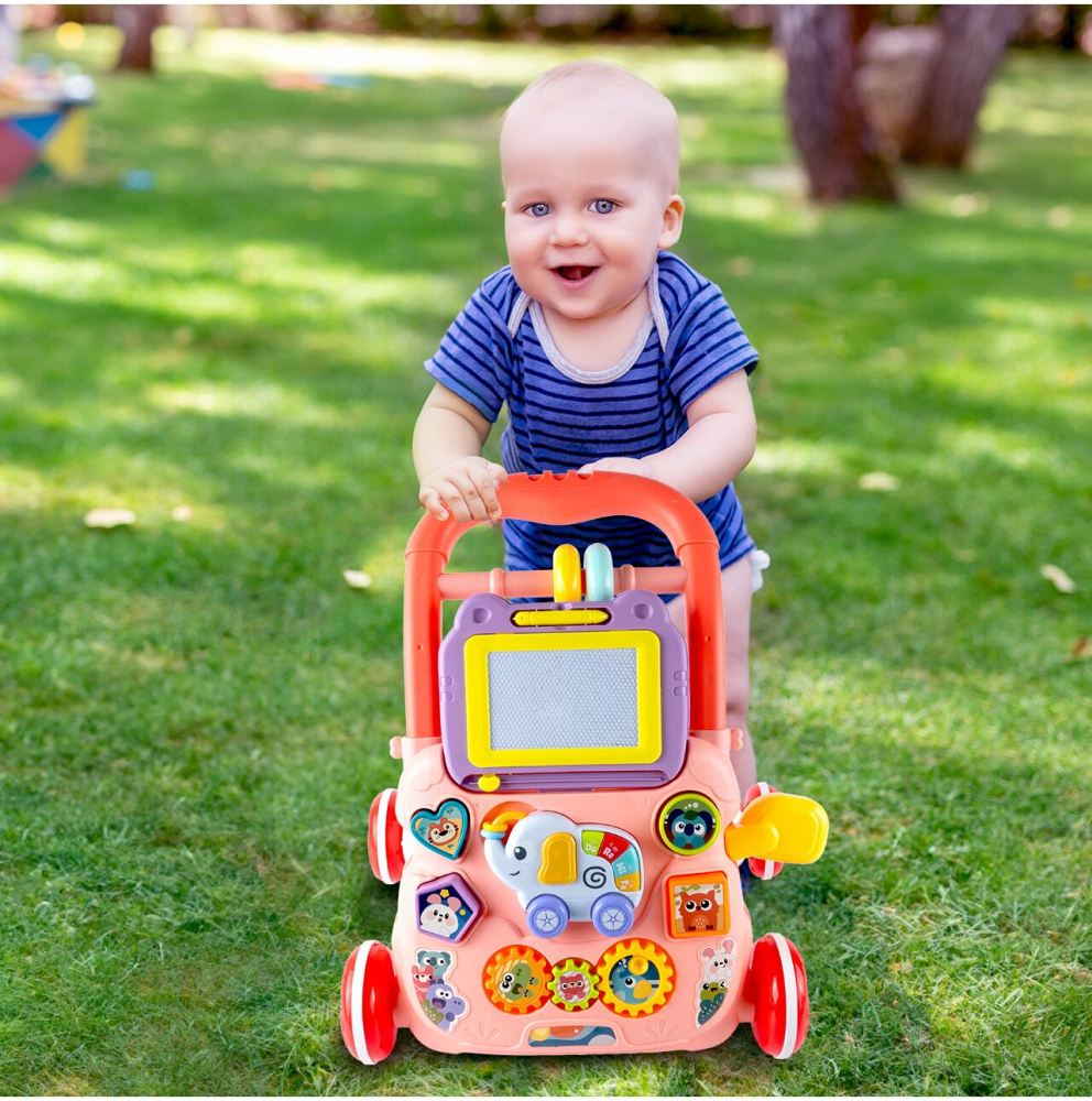 Antepremergator Malplay 2-in-1 Educational | Pink Elephant