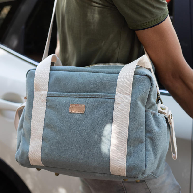 Geantă Schimb Beaba Paris Sage Green | Practică și Modernă - imagine 4