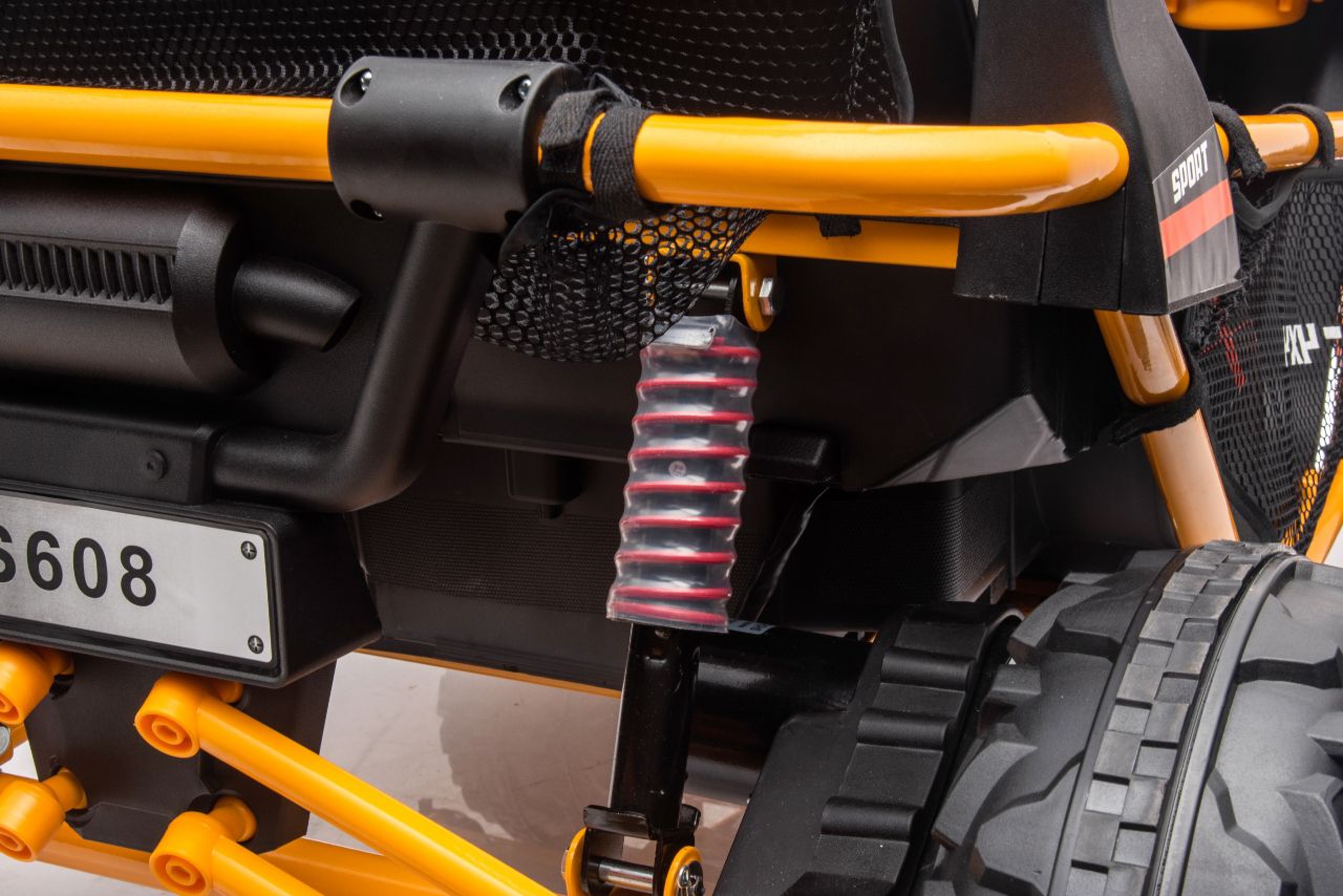 UTV Electric 24V 4x4 Bugy Speed Galben | Autokids - imagine 6