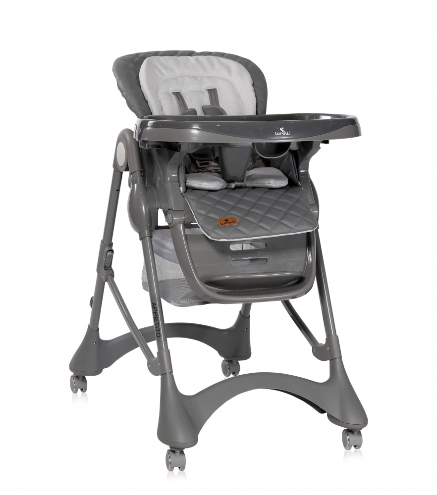 Scaun de masa reglabil Lorelli Appetito Grey