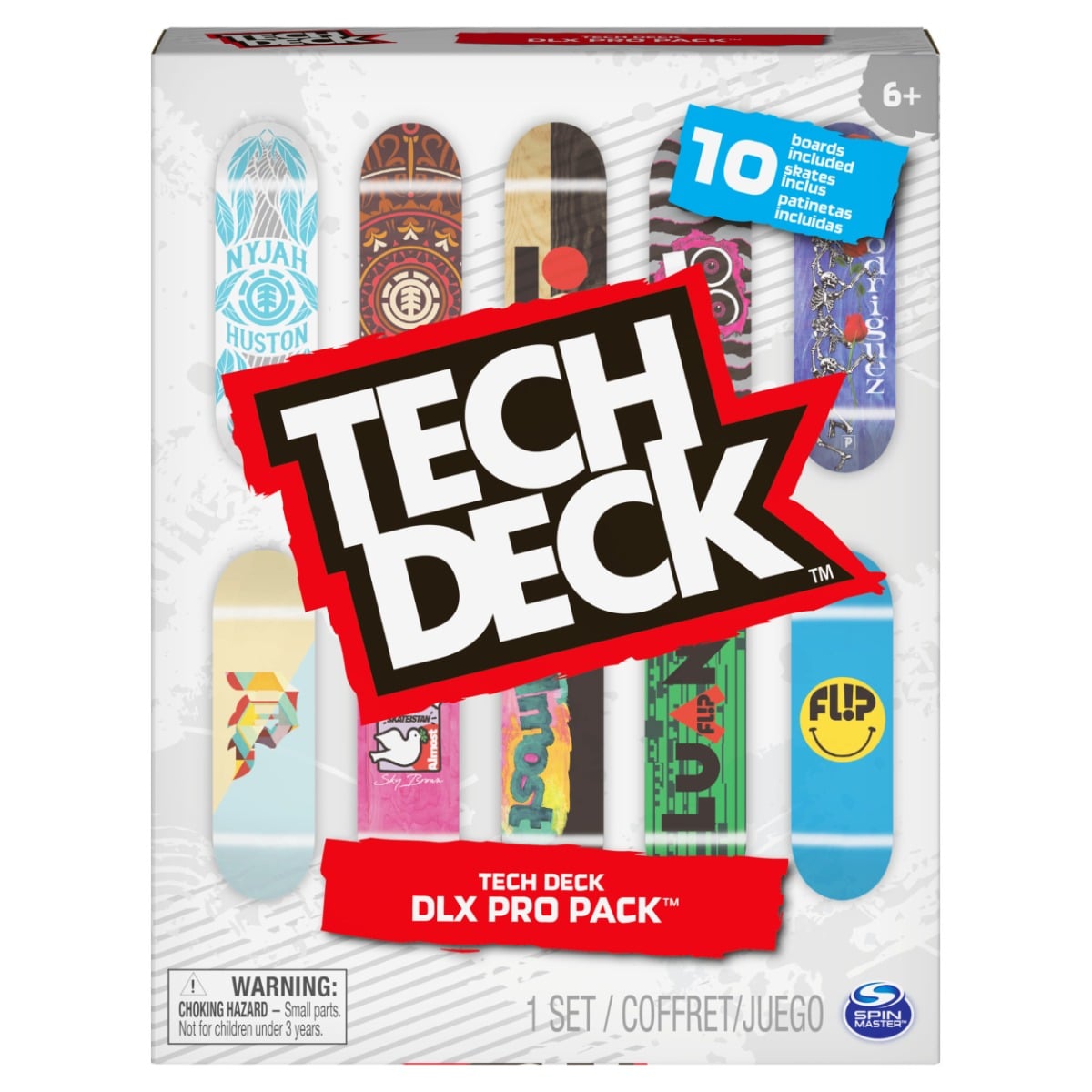 Set 10 Mini Placi Skateboard Tech Deck DLX Pro