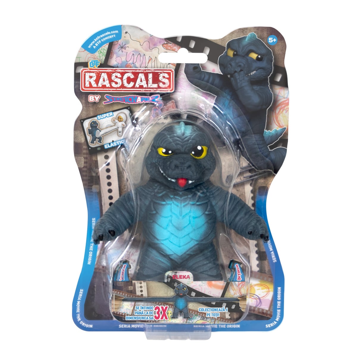 Figurina Rascals Eleka, Monstrulet care se întinde
