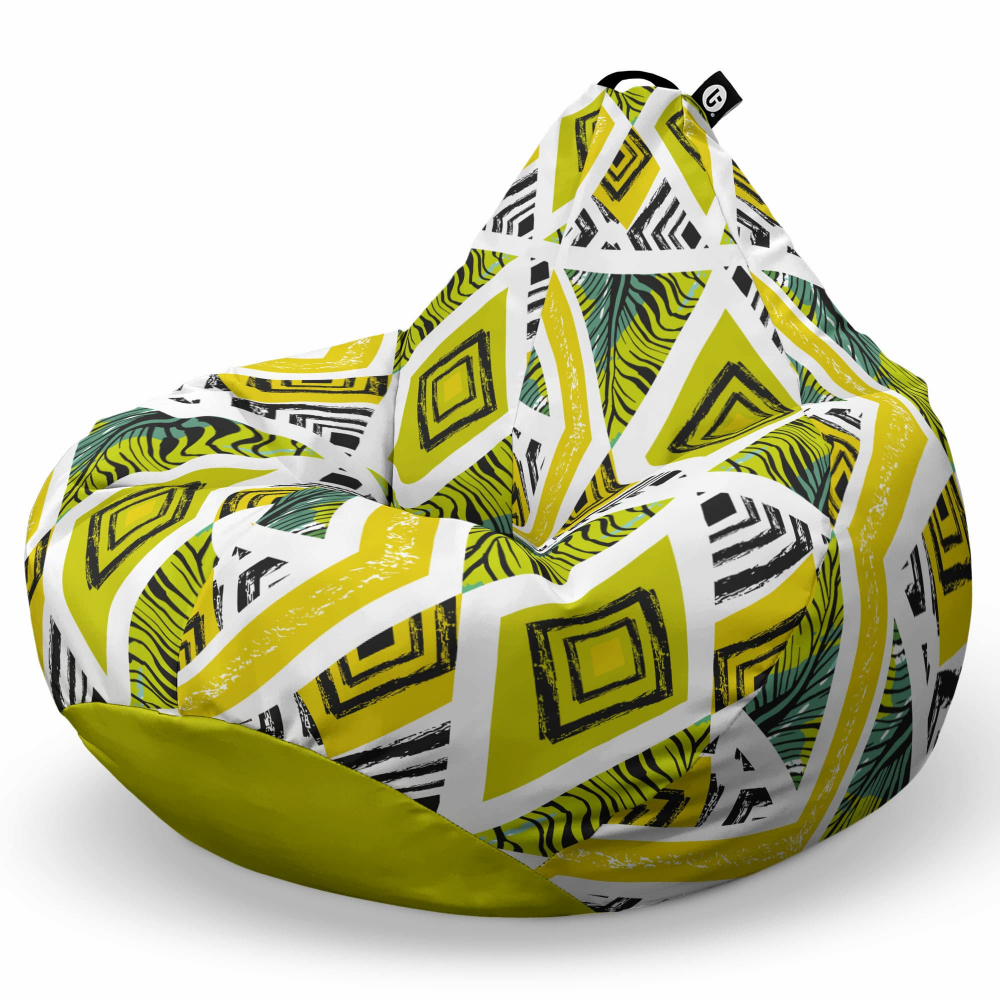 Fotoliu Puf Updeco Para Caribbean Lime - imagine 6