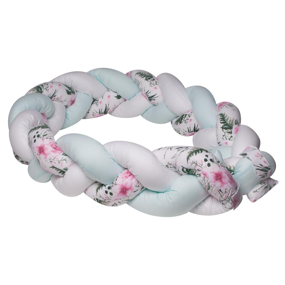 Bumper Patut Pj Baby Impletit Bumbac