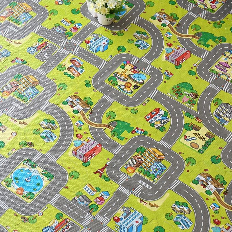 Covoras Pista Procart 9 Piese Puzzle Eva - imagine 9