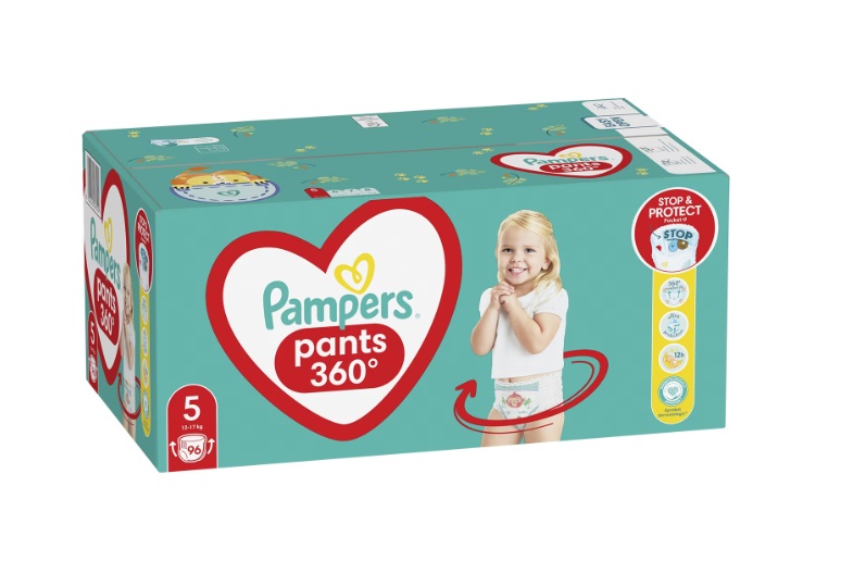 Pampers Pants Mega Box M5 96buc Anti-Scurgere - imagine 5