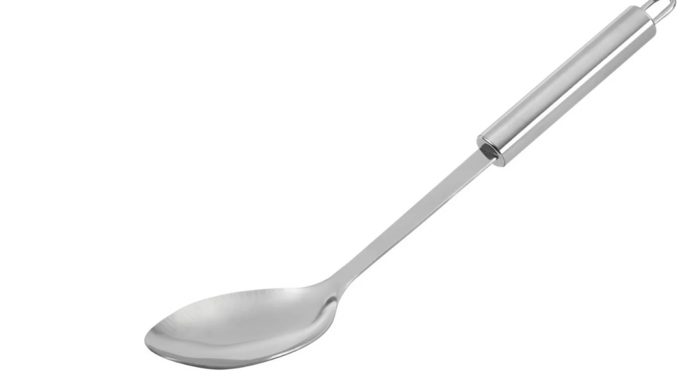 Lingura gatit Kitchenware, otel inoxidabil, 32 cm