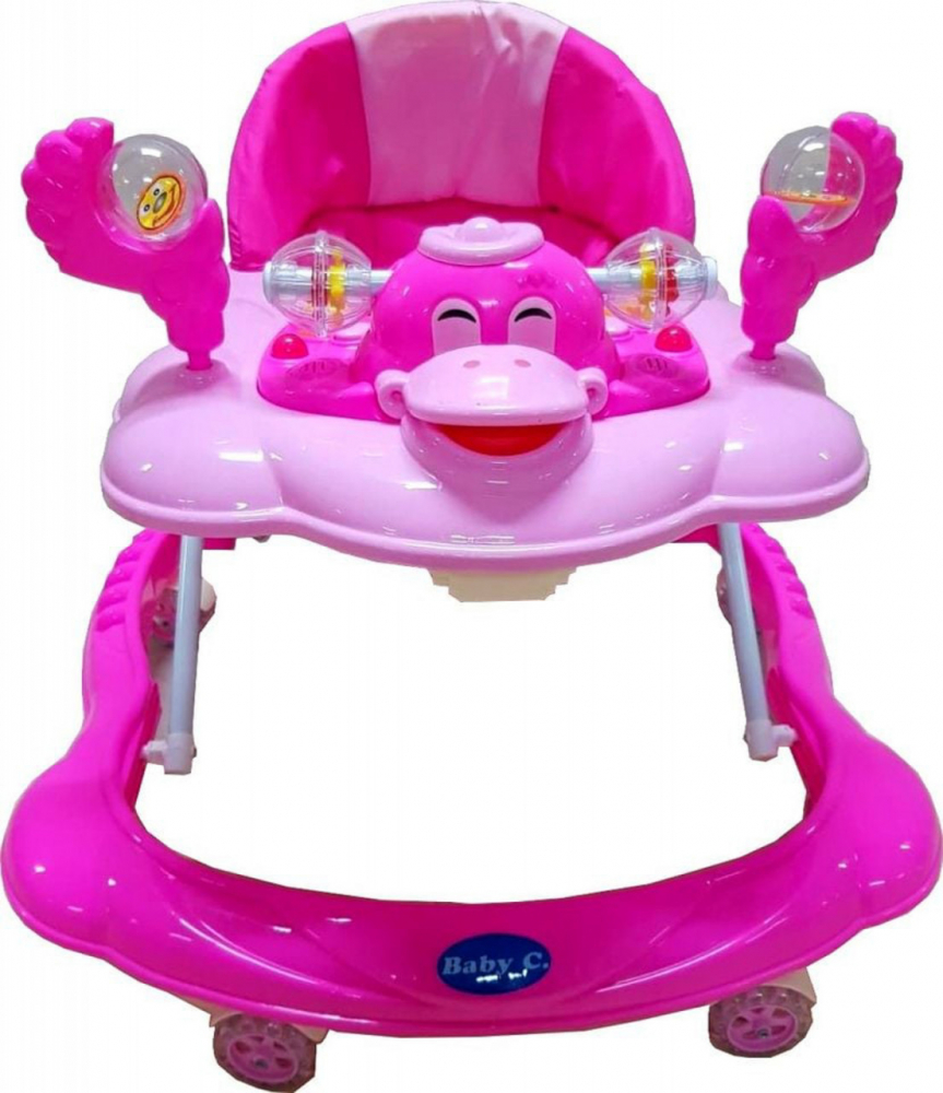 Premergator Novokids Pliabil Ratusca Roz, 2 Niveluri - imagine 4