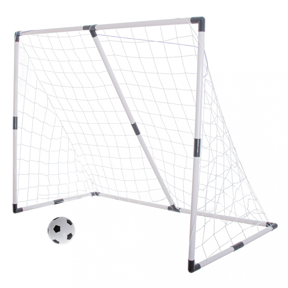 Poartă Fotbal Ikonka 2 în 1 cu Minge și Pompa - imagine 7