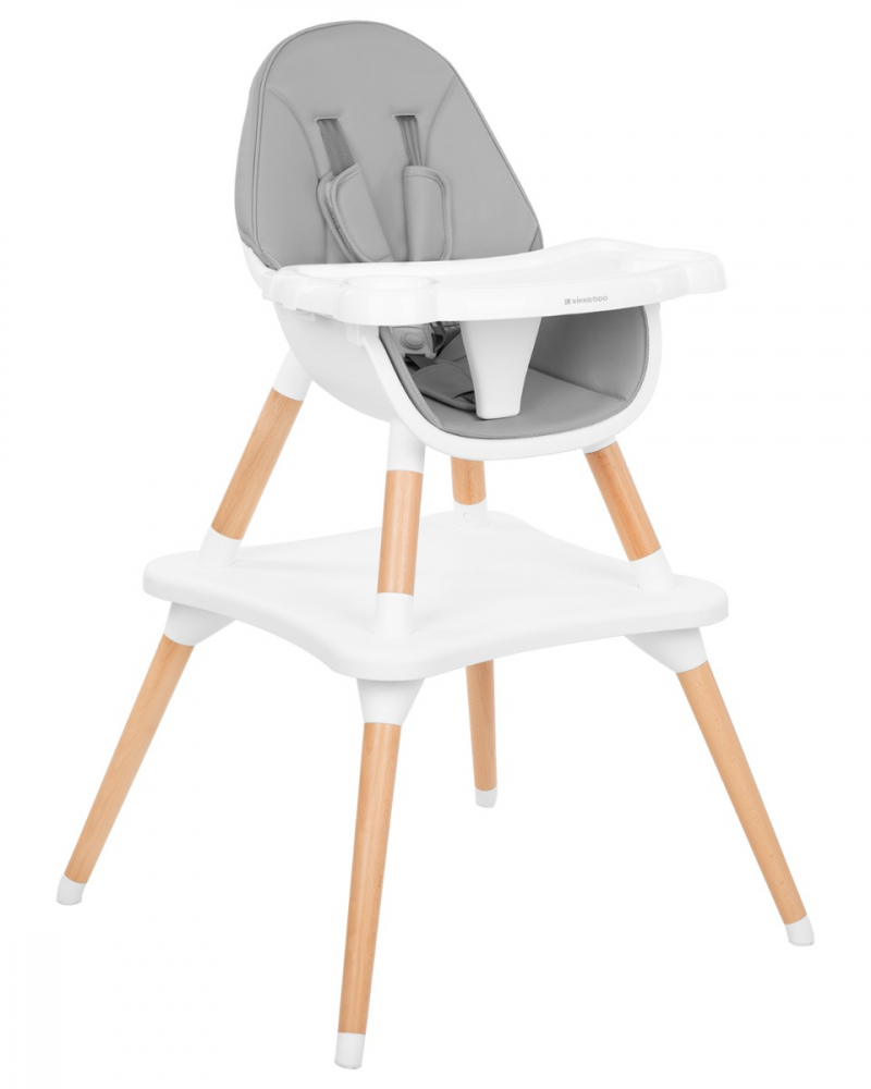 Scaun de masa Kikkaboo Multi 3in1 Gri, Evolutiv - imagine 9