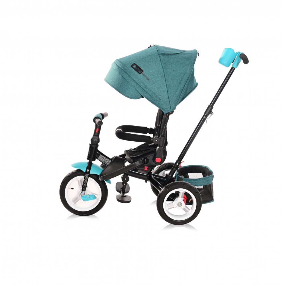 Lorelli Jaguar Air Green Luxe - Tricicletă 4 in 1 - imagine 2