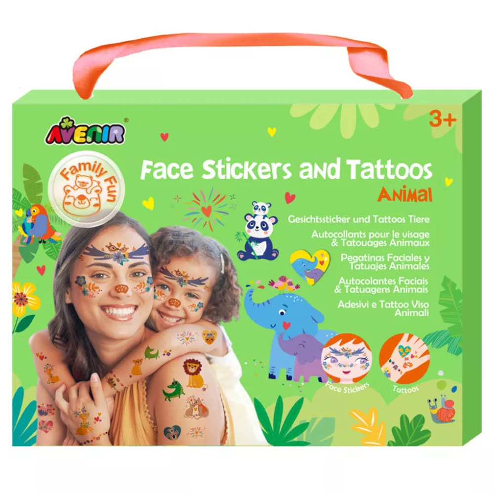 Set Tatuaje Animale Avenir | Joc Creativ Copii