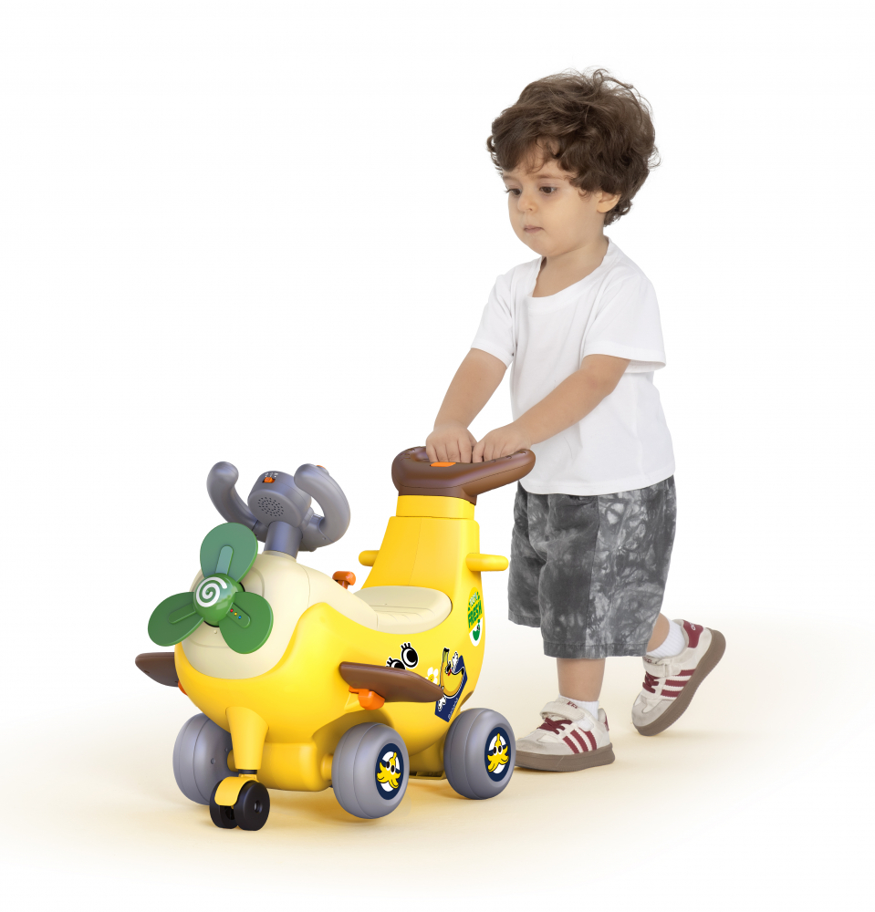 Avion Interactiv Hola 4-in-1 - Jucărie Ride On - imagine 5