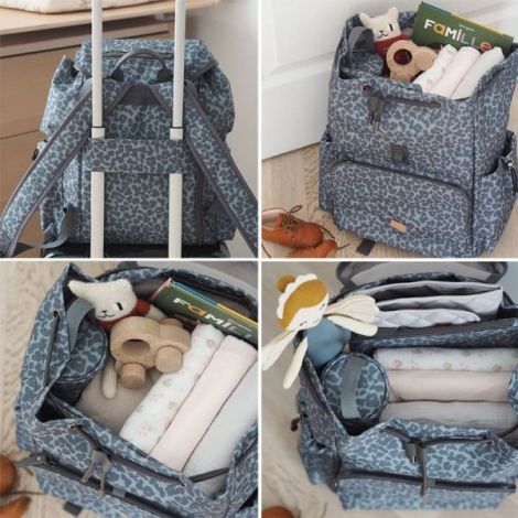 Rucsac Beaba Vancouver 22L Cherry Blossom - imagine 6