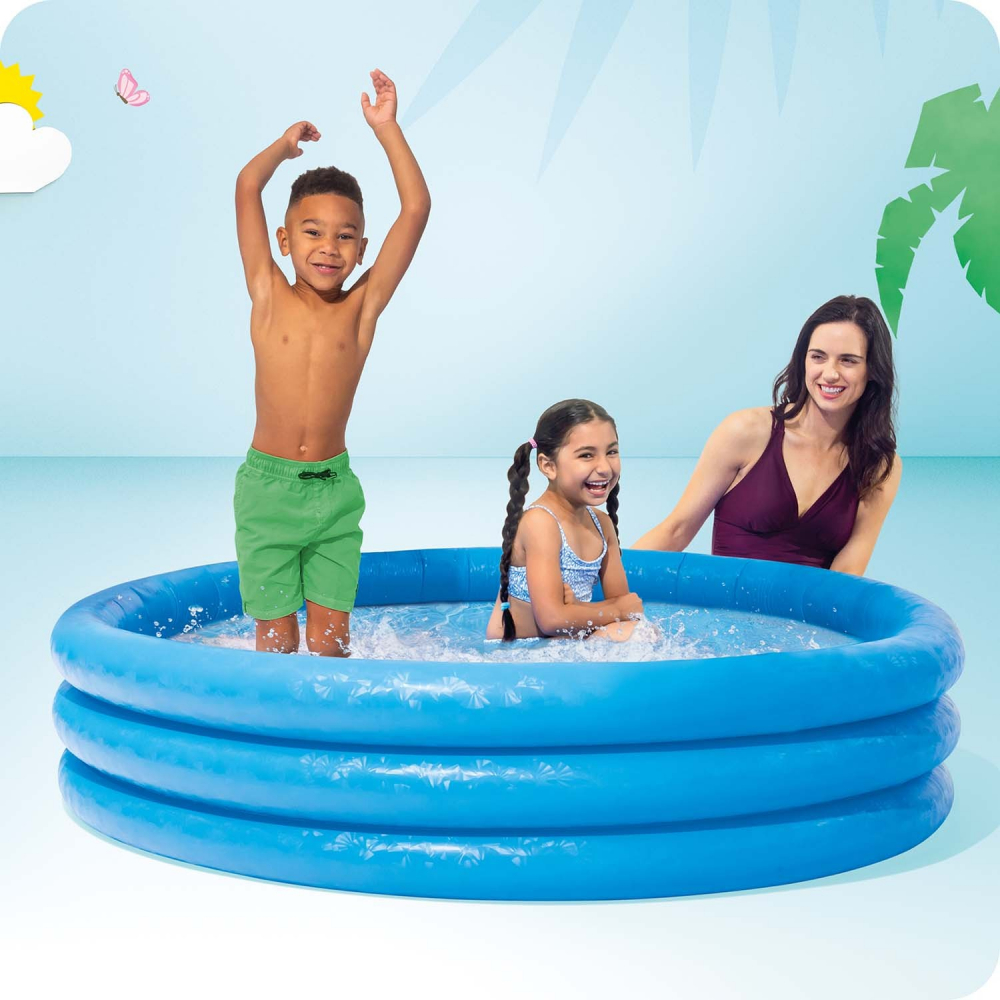 Piscina Gonflabila Bestway, Albastru, 147x33 cm - imagine 3