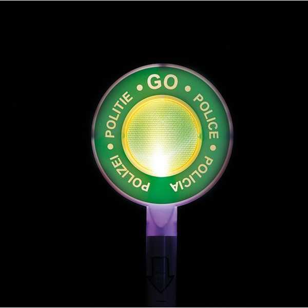 Semn STOP Luminos Toi Toys, Rosu si Verde, 33 cm - imagine 4