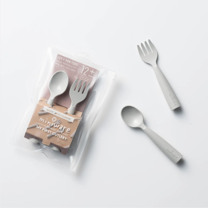 Set Tacâmuri Bebeluși Miniware My First Cutlery Dove