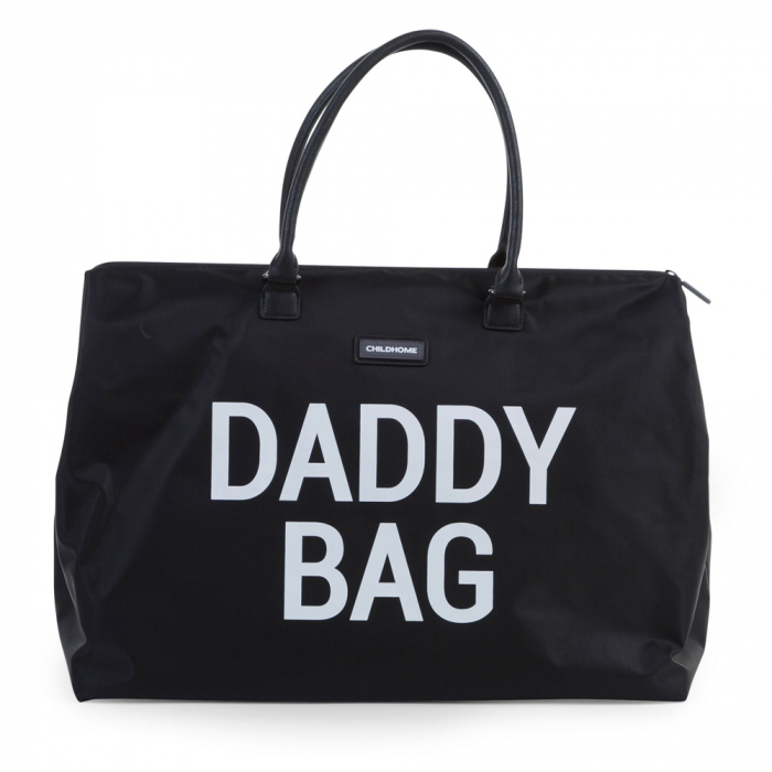 Geanta Childhome Daddy Bag Negru | Ideală Părinți
