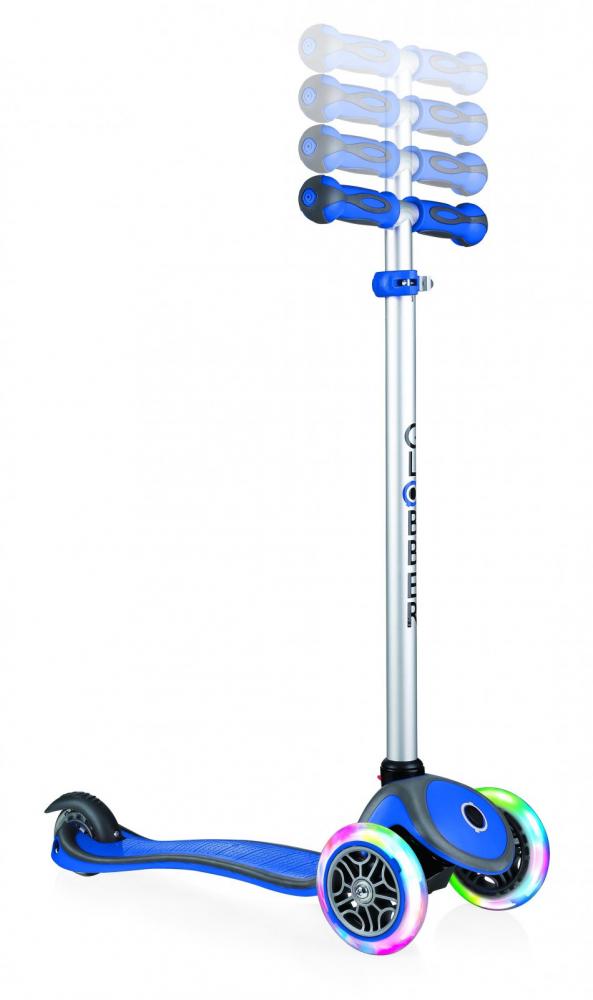 Trotineta Globber Evo 4in1 Albastră cu LED - imagine 5