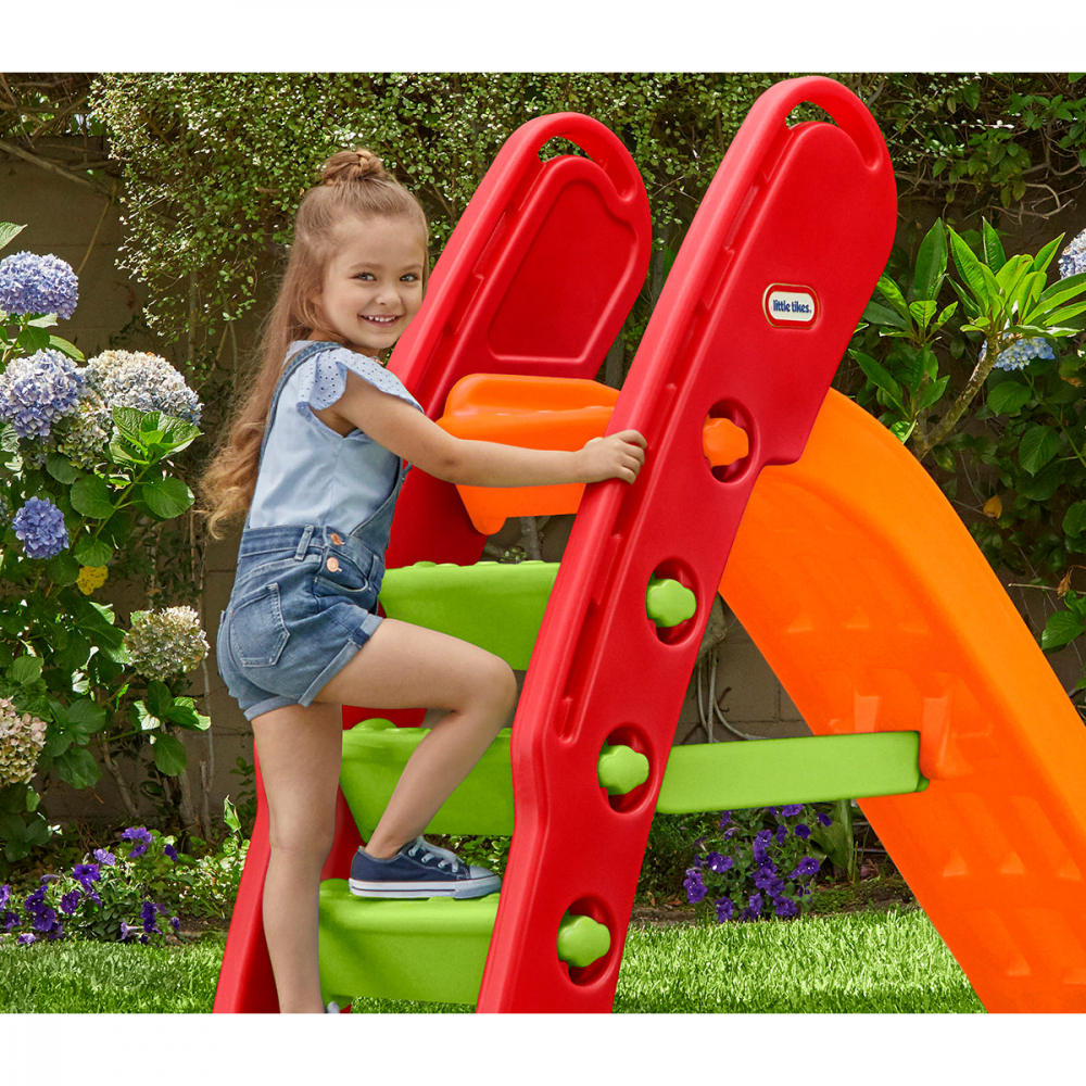 Tobogan Curcubeu Little Tikes pentru Exterior