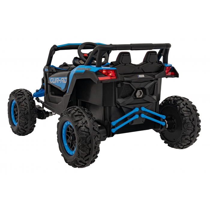 ATV Electric Ramiz 4x4 pentru Copii - Albastru - imagine 4