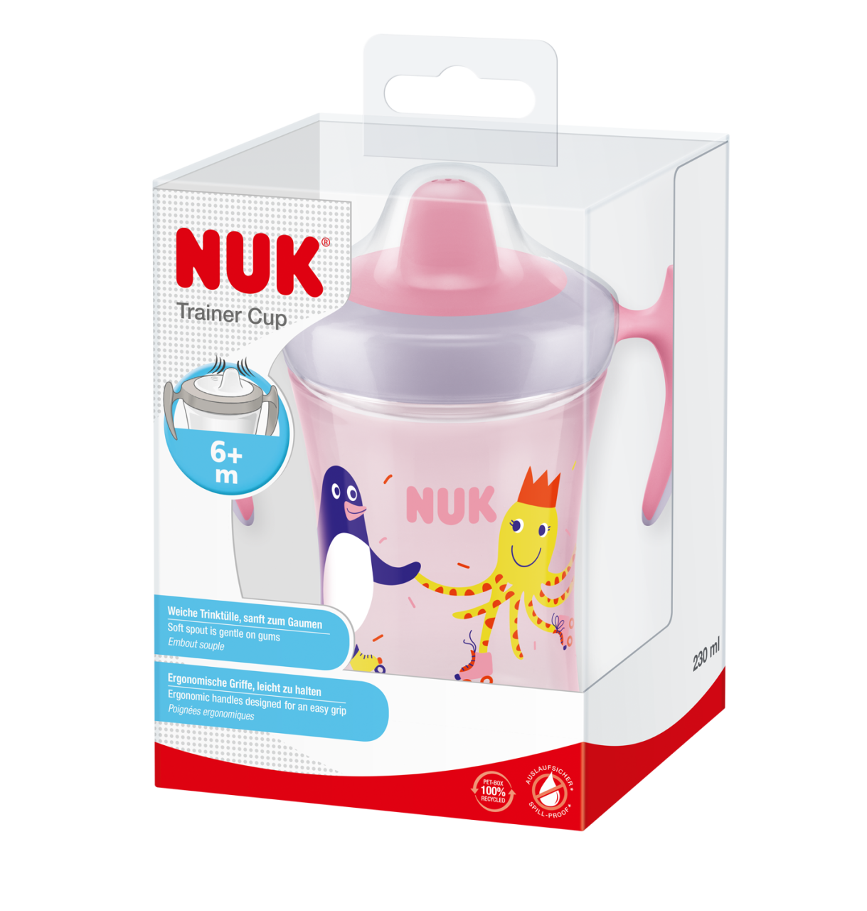 Cana Nuk Evolution Trainer 230ml Anti-curgere