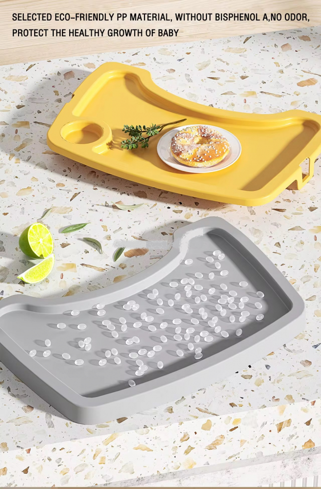 Scaun masă Little Mom Green multifuncțional cu roti - imagine 11