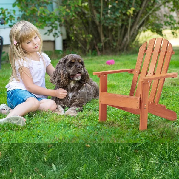 Scaun sezlong Ginger Home Adirondack lemn - imagine 8