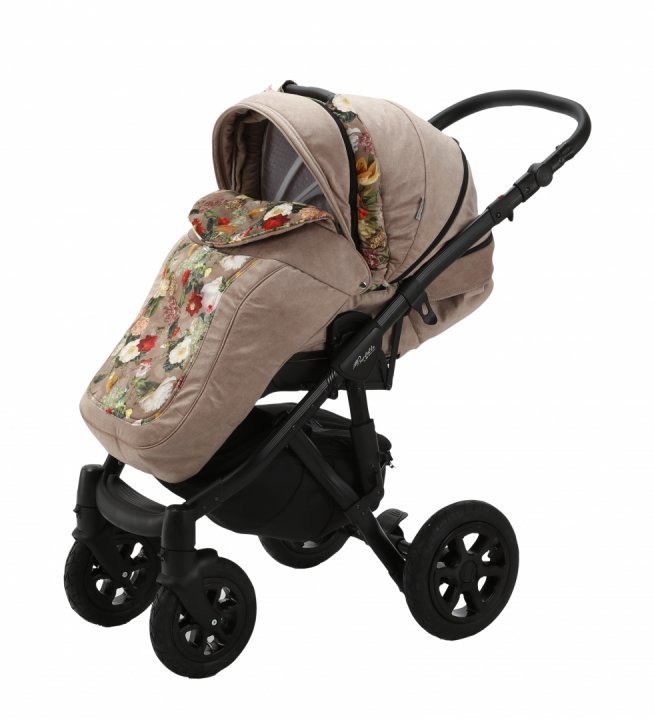 Carucior Adamex 3 in 1 iSize Barletta Flowers - imagine 6
