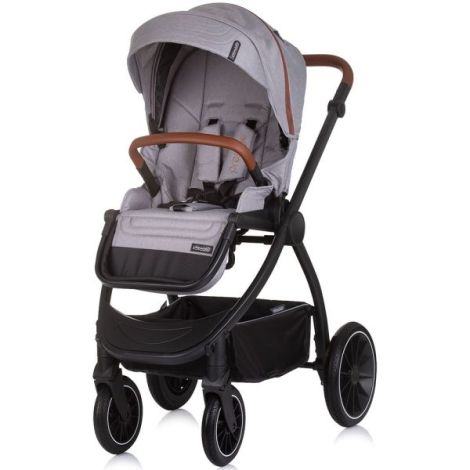 Chipolino Prestige 3 in 1 - Carucior Premium Cloud Grey - imagine 6