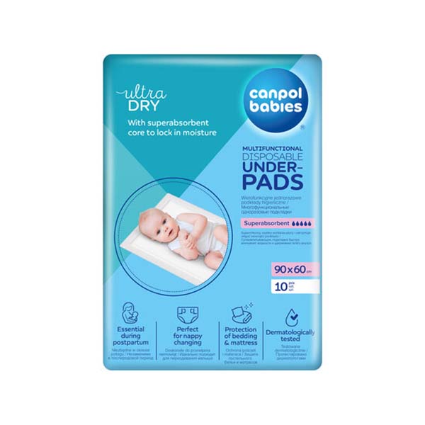 Set 10 Protectii Saltea Canpol Unica Folosinta - imagine 2
