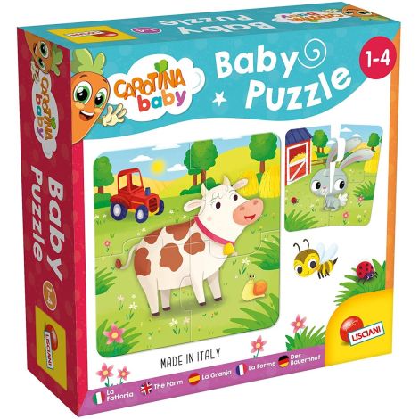 Lisciani Puzzle Fermă - Joc Educativ 3-4 Ani - imagine 2