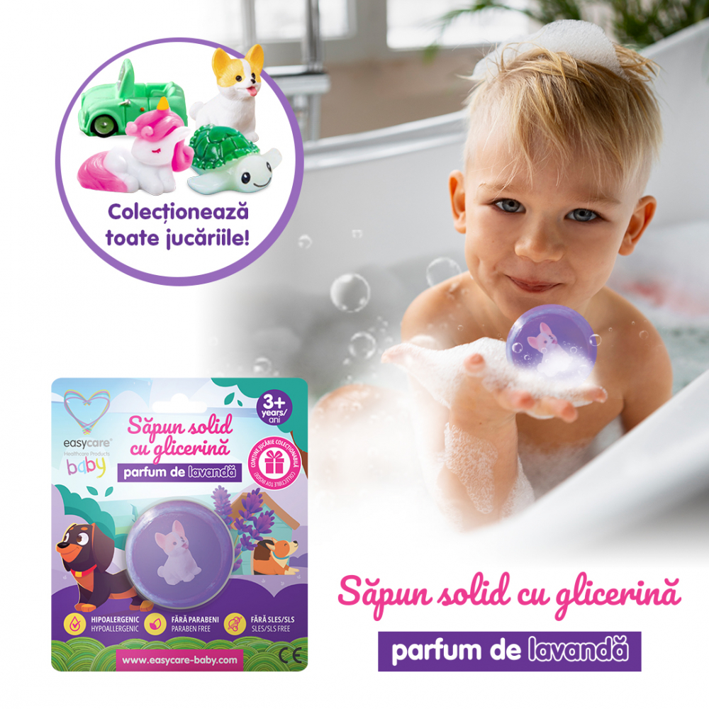 Sapun Easycare Baby cu jucarie surpriza
