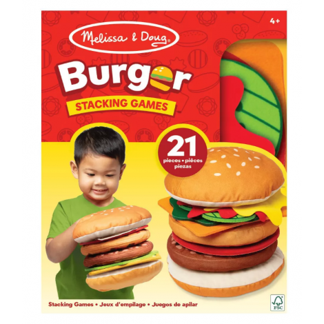 Burger Gigant Melissa&Doug | Joc Educativ