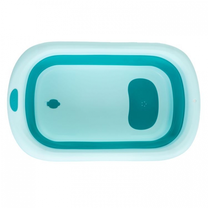 Cadita baie Ecotoys HA-B37, pliabila, albastra - imagine 4