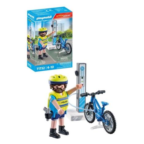 Playmobil Politist cu Bicicleta - Aventură Educațională