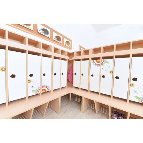 Usă Vestiar Mariposa Alb Moje Bambino - imagine 2